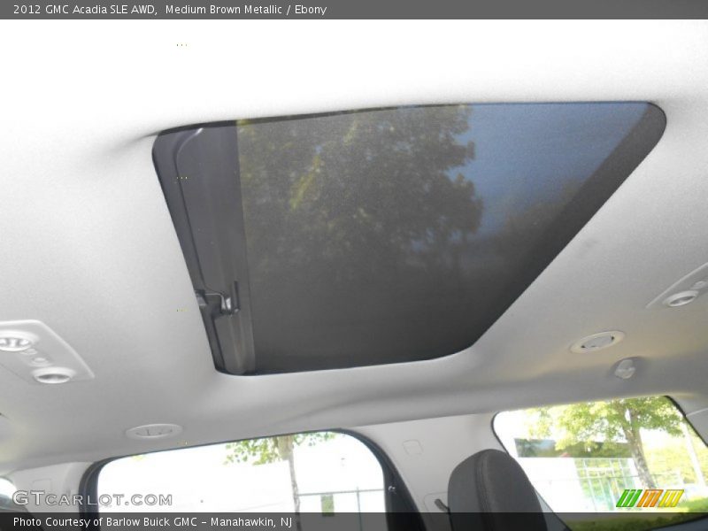 Medium Brown Metallic / Ebony 2012 GMC Acadia SLE AWD