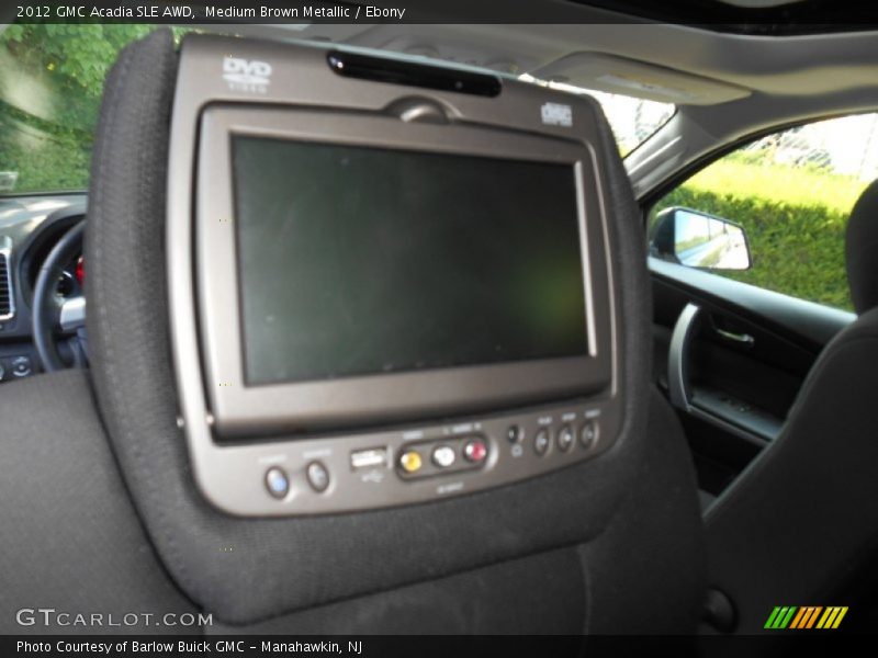 Medium Brown Metallic / Ebony 2012 GMC Acadia SLE AWD