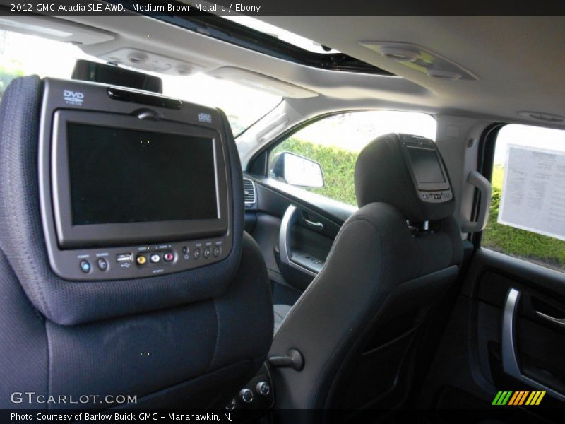 Medium Brown Metallic / Ebony 2012 GMC Acadia SLE AWD