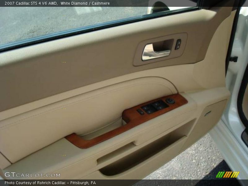 White Diamond / Cashmere 2007 Cadillac STS 4 V6 AWD