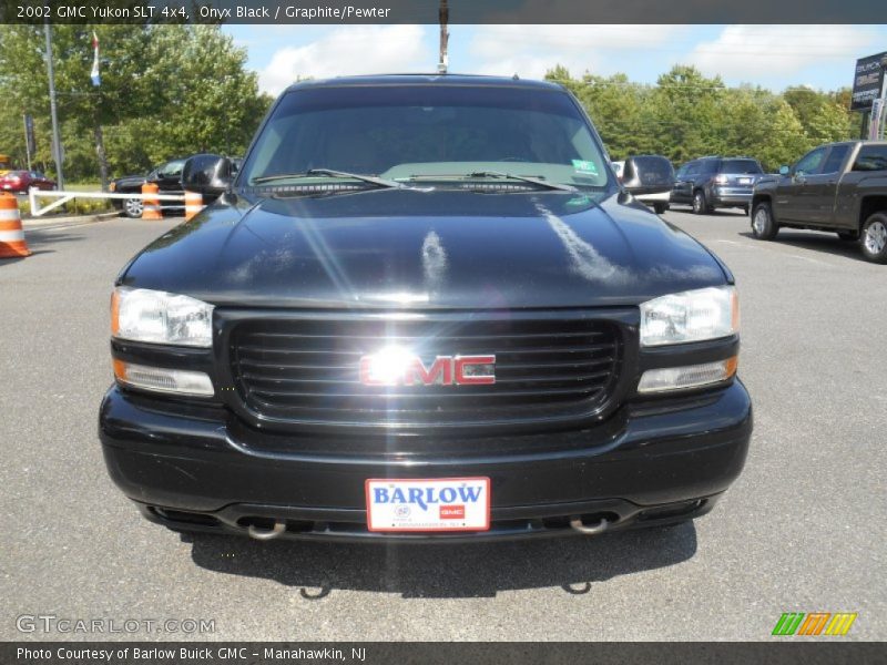 Onyx Black / Graphite/Pewter 2002 GMC Yukon SLT 4x4
