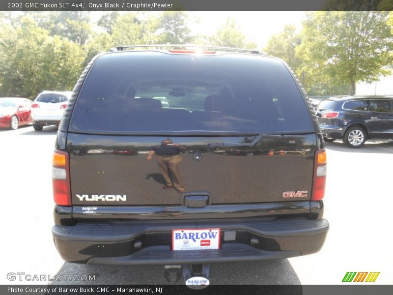 Onyx Black / Graphite/Pewter 2002 GMC Yukon SLT 4x4