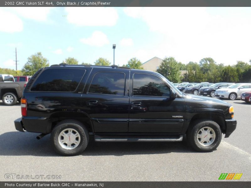 Onyx Black / Graphite/Pewter 2002 GMC Yukon SLT 4x4