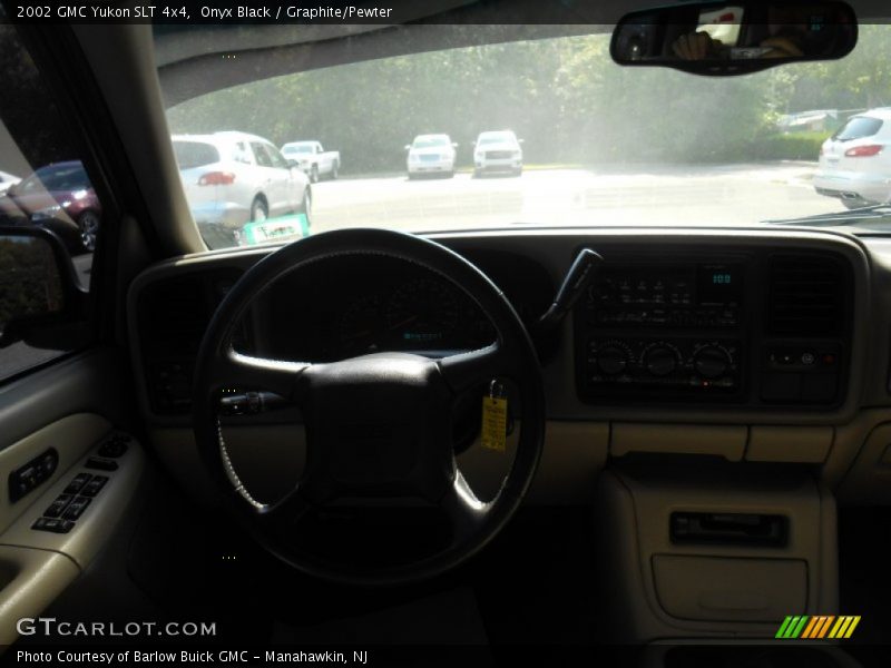 Onyx Black / Graphite/Pewter 2002 GMC Yukon SLT 4x4
