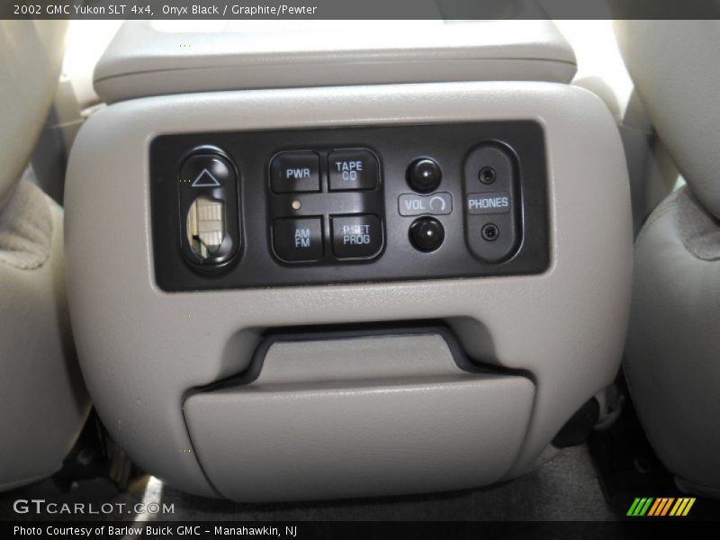 Onyx Black / Graphite/Pewter 2002 GMC Yukon SLT 4x4
