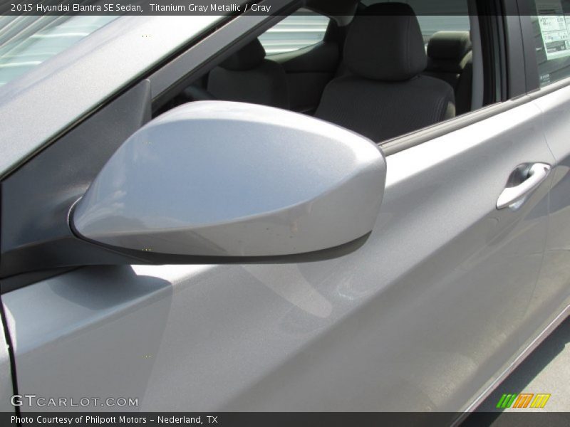 Titanium Gray Metallic / Gray 2015 Hyundai Elantra SE Sedan
