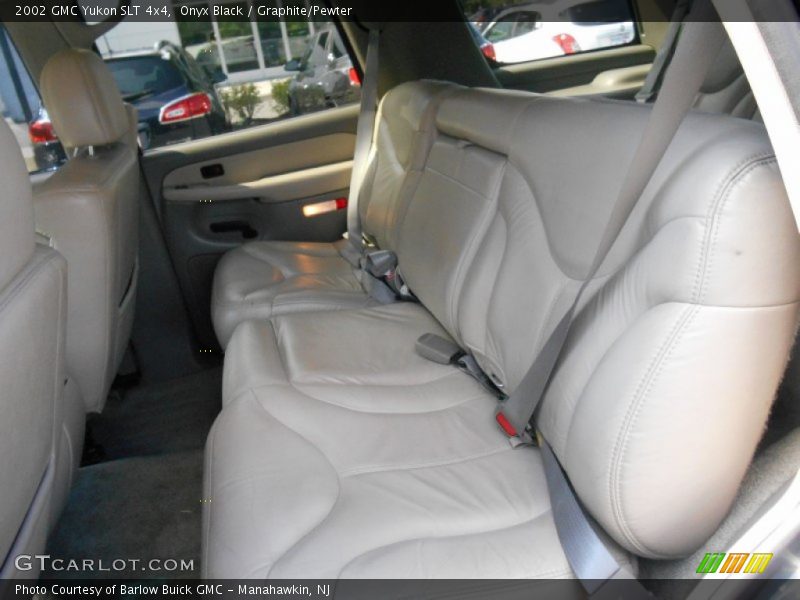 Onyx Black / Graphite/Pewter 2002 GMC Yukon SLT 4x4