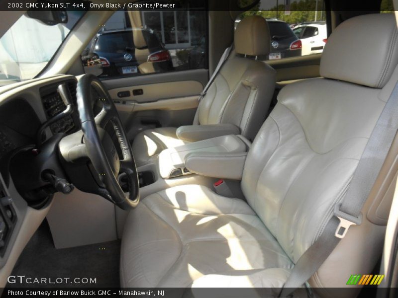 Onyx Black / Graphite/Pewter 2002 GMC Yukon SLT 4x4