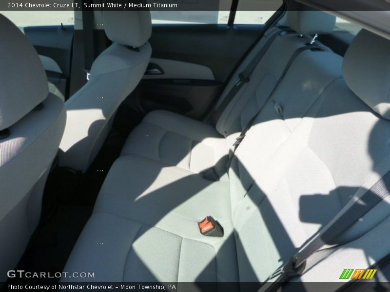 Summit White / Medium Titanium 2014 Chevrolet Cruze LT