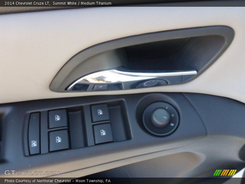 Summit White / Medium Titanium 2014 Chevrolet Cruze LT