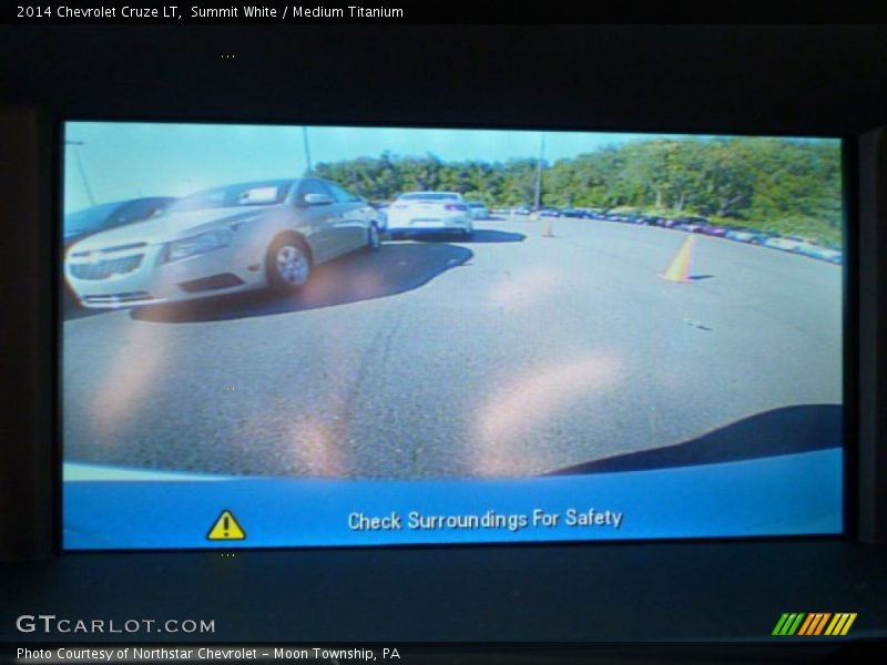 Summit White / Medium Titanium 2014 Chevrolet Cruze LT