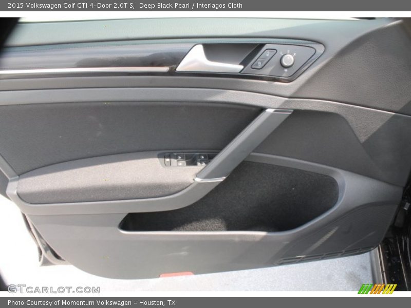 Deep Black Pearl / Interlagos Cloth 2015 Volkswagen Golf GTI 4-Door 2.0T S