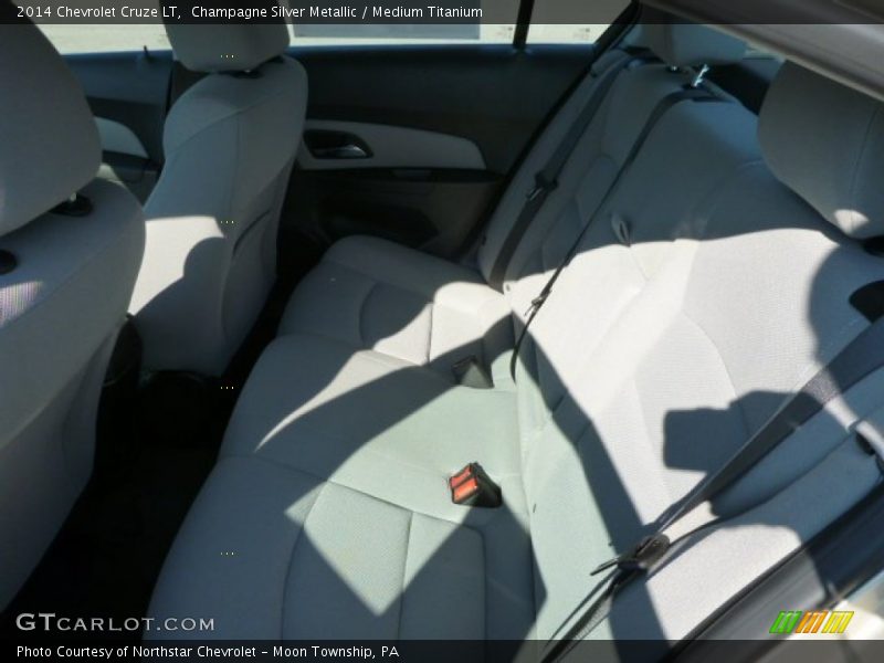 Champagne Silver Metallic / Medium Titanium 2014 Chevrolet Cruze LT