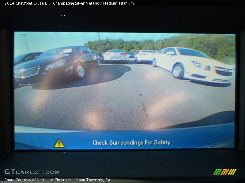 Champagne Silver Metallic / Medium Titanium 2014 Chevrolet Cruze LT