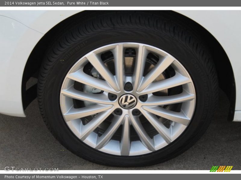 Pure White / Titan Black 2014 Volkswagen Jetta SEL Sedan