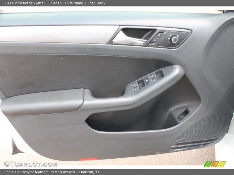Pure White / Titan Black 2014 Volkswagen Jetta SEL Sedan