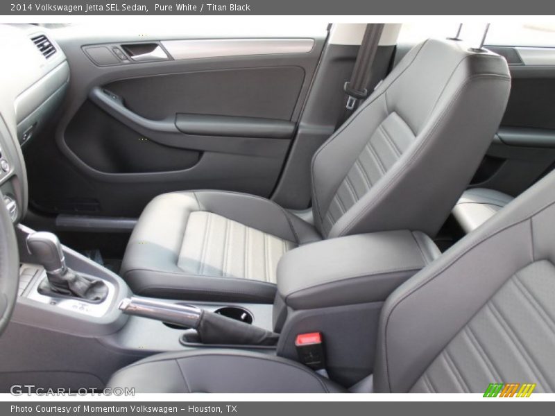 Pure White / Titan Black 2014 Volkswagen Jetta SEL Sedan