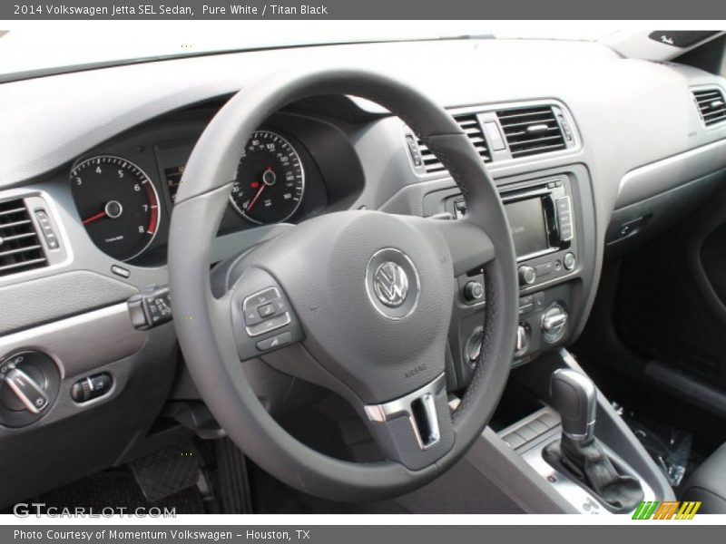 Pure White / Titan Black 2014 Volkswagen Jetta SEL Sedan