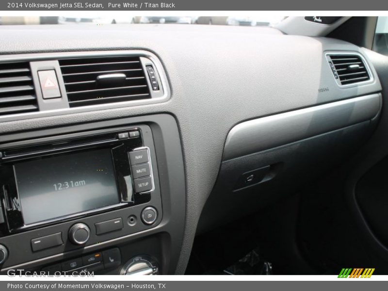Pure White / Titan Black 2014 Volkswagen Jetta SEL Sedan
