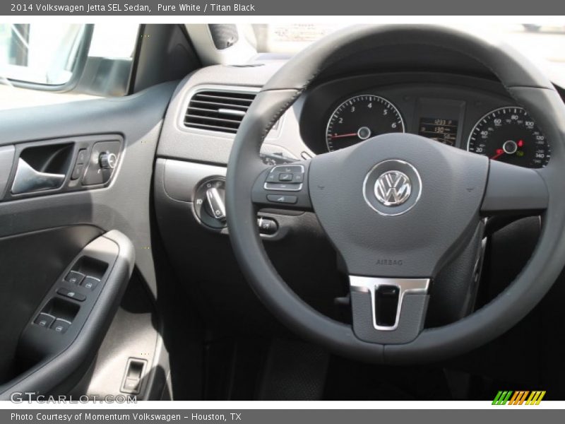 Pure White / Titan Black 2014 Volkswagen Jetta SEL Sedan