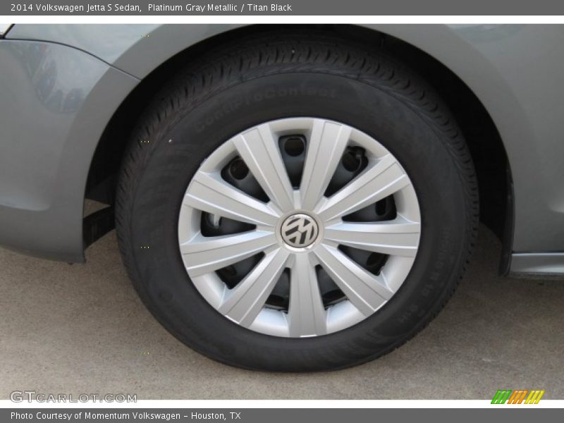 Platinum Gray Metallic / Titan Black 2014 Volkswagen Jetta S Sedan