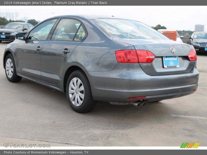 Platinum Gray Metallic / Titan Black 2014 Volkswagen Jetta S Sedan