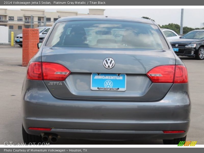Platinum Gray Metallic / Titan Black 2014 Volkswagen Jetta S Sedan