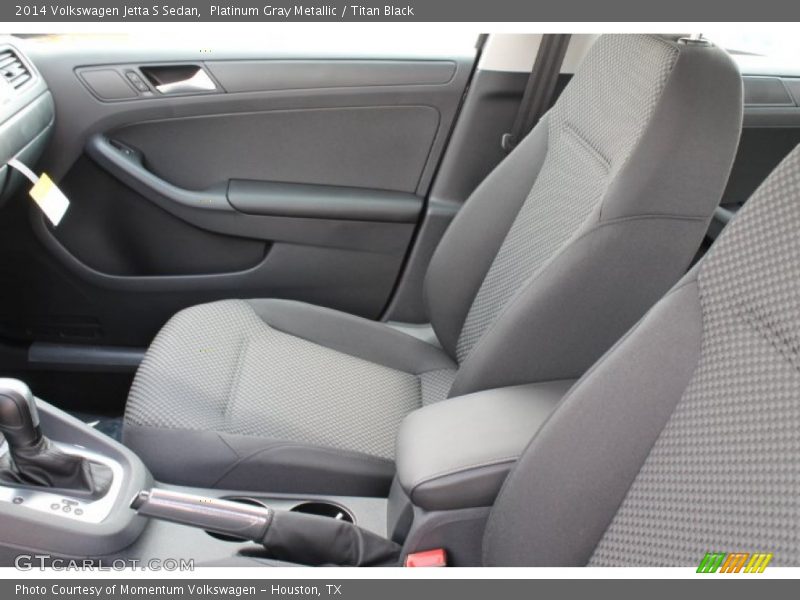 Platinum Gray Metallic / Titan Black 2014 Volkswagen Jetta S Sedan