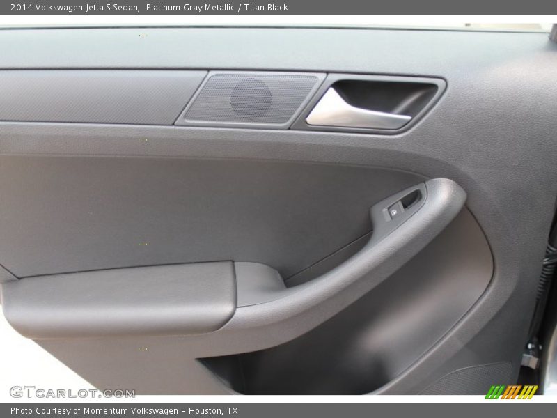 Platinum Gray Metallic / Titan Black 2014 Volkswagen Jetta S Sedan