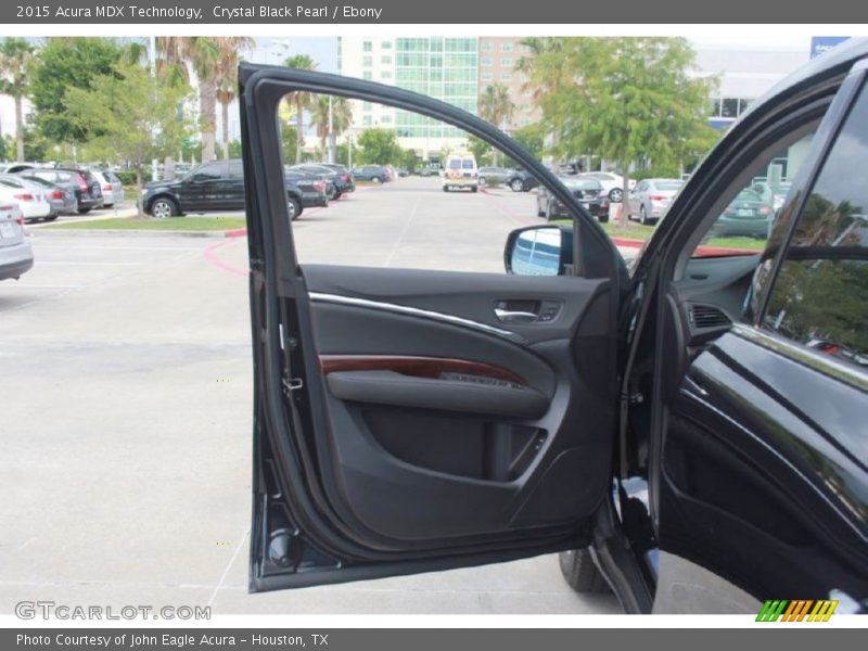 Crystal Black Pearl / Ebony 2015 Acura MDX Technology