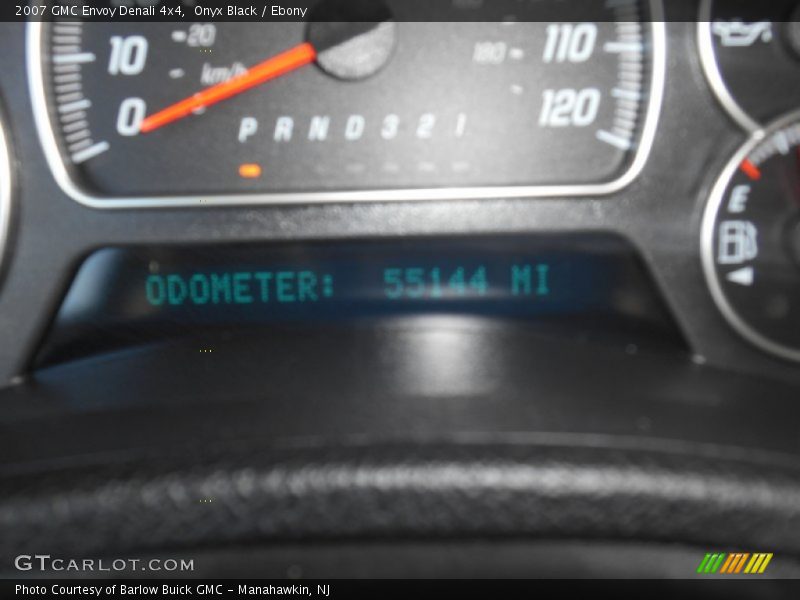 Onyx Black / Ebony 2007 GMC Envoy Denali 4x4
