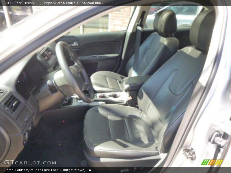 Ingot Silver Metallic / Charcoal Black 2012 Ford Fusion SEL