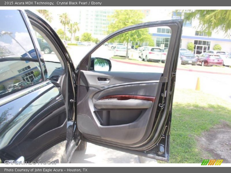 Crystal Black Pearl / Ebony 2015 Acura MDX Technology