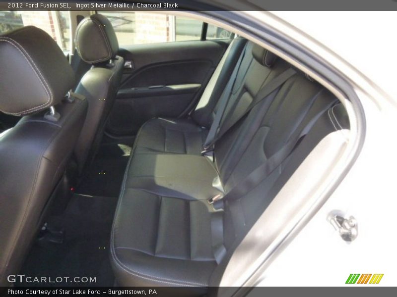 Ingot Silver Metallic / Charcoal Black 2012 Ford Fusion SEL