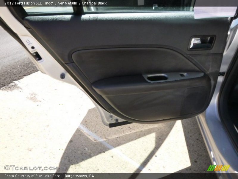 Ingot Silver Metallic / Charcoal Black 2012 Ford Fusion SEL
