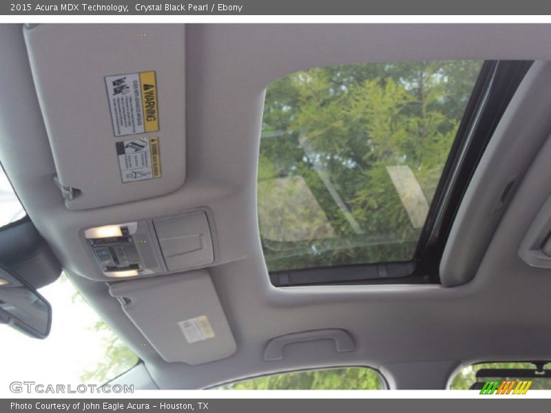 Crystal Black Pearl / Ebony 2015 Acura MDX Technology