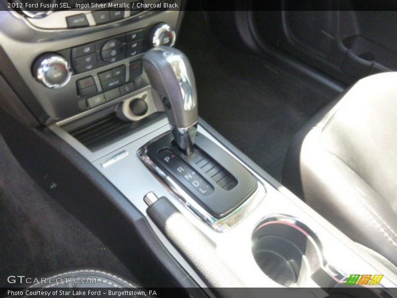 Ingot Silver Metallic / Charcoal Black 2012 Ford Fusion SEL