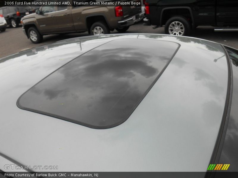 Titanium Green Metallic / Pebble Beige 2006 Ford Five Hundred Limited AWD