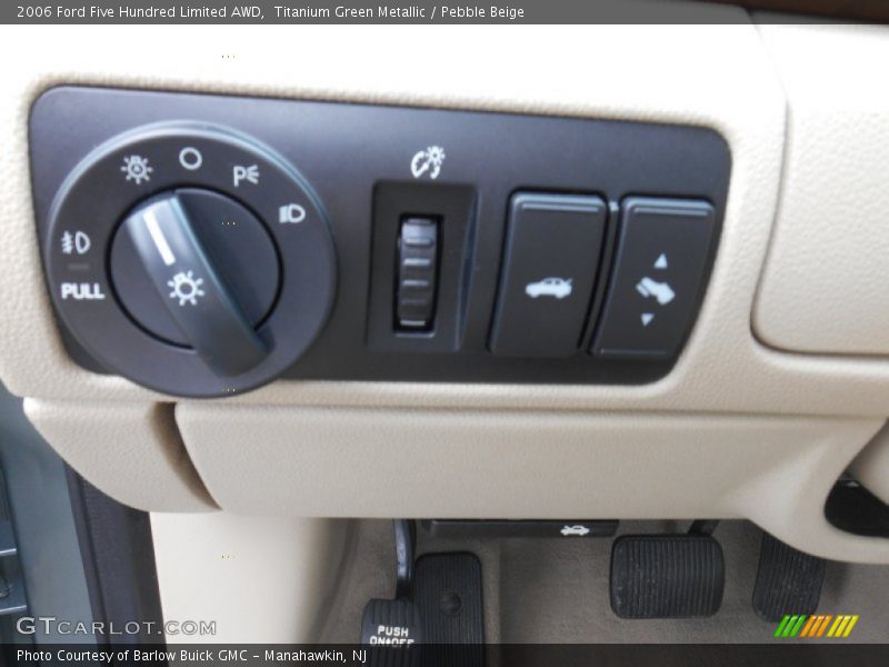 Titanium Green Metallic / Pebble Beige 2006 Ford Five Hundred Limited AWD