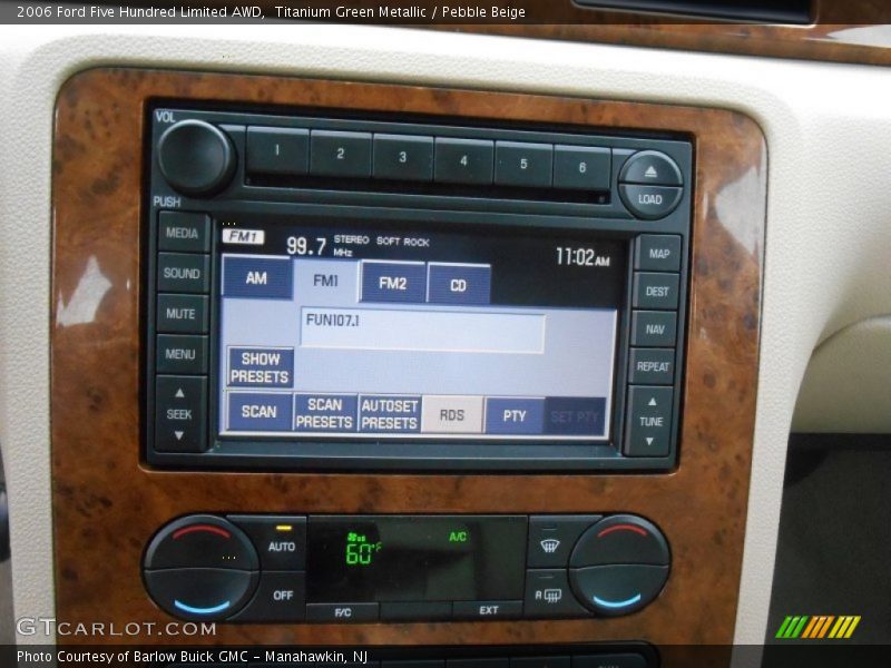 Titanium Green Metallic / Pebble Beige 2006 Ford Five Hundred Limited AWD