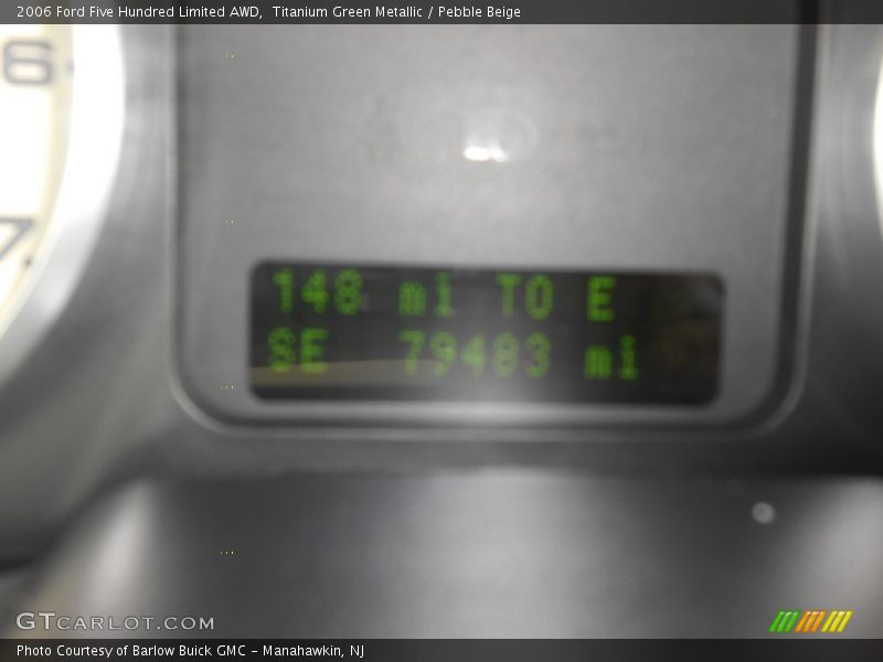 Titanium Green Metallic / Pebble Beige 2006 Ford Five Hundred Limited AWD