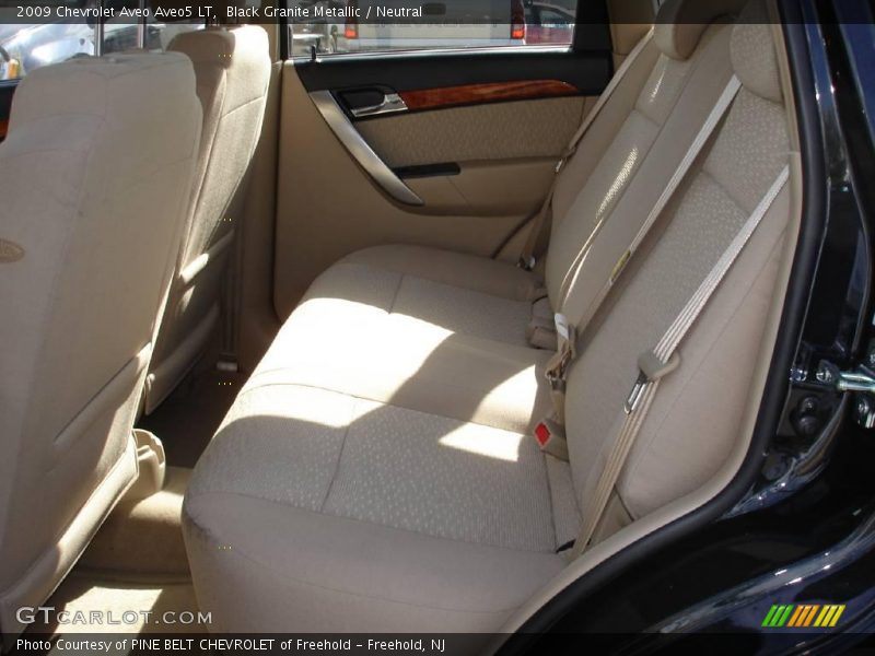 Black Granite Metallic / Neutral 2009 Chevrolet Aveo Aveo5 LT