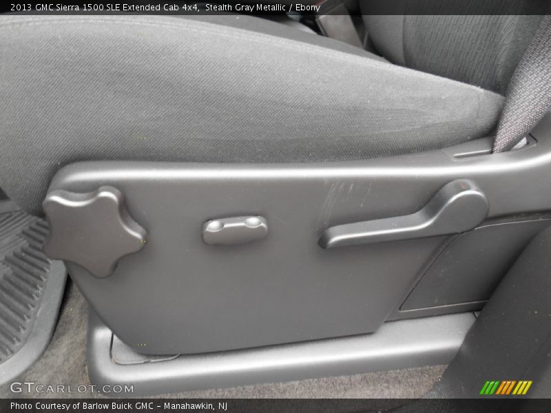 Stealth Gray Metallic / Ebony 2013 GMC Sierra 1500 SLE Extended Cab 4x4