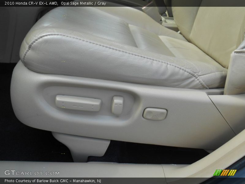 Opal Sage Metallic / Gray 2010 Honda CR-V EX-L AWD