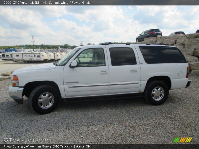 Summit White / Pewter/Shale 2002 GMC Yukon XL SLT 4x4