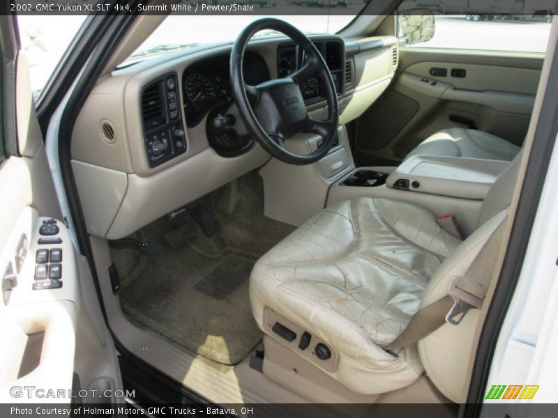 Summit White / Pewter/Shale 2002 GMC Yukon XL SLT 4x4