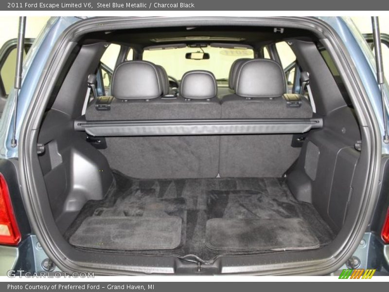 Steel Blue Metallic / Charcoal Black 2011 Ford Escape Limited V6