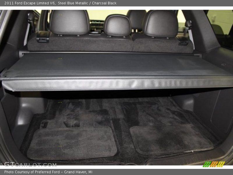 Steel Blue Metallic / Charcoal Black 2011 Ford Escape Limited V6