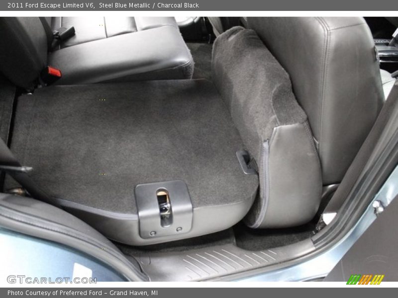 Steel Blue Metallic / Charcoal Black 2011 Ford Escape Limited V6