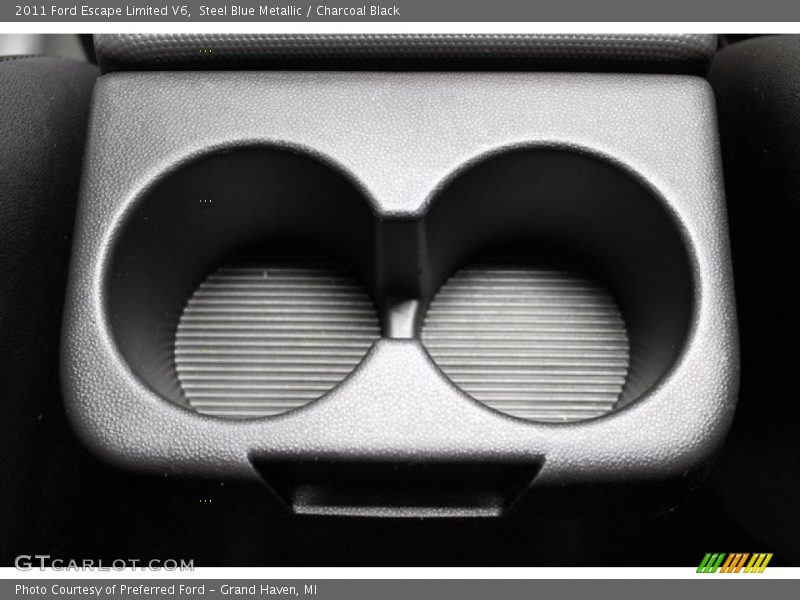 Steel Blue Metallic / Charcoal Black 2011 Ford Escape Limited V6